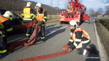 Dopravní nehoda 1xOA Radotínská