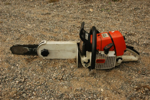 Pila motorová Stihl 480 s diamantovým řetězem