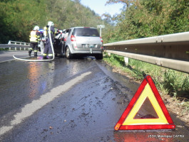 Požár OA ulice Dobřichovická