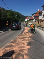 Likvidace ropné skvrny na komunikaci Radotínská