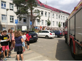 Cvičná evakuace našich škol