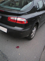 Odřené osobní auto