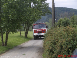 Cvičný požár mokropeské školy