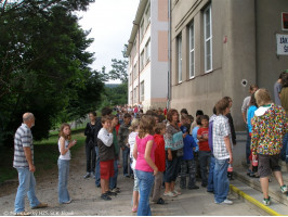 Taktické cvičení  Požár mokropeské školy 2009