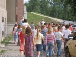 Taktické cvičení  Požár mokropeské školy 2009