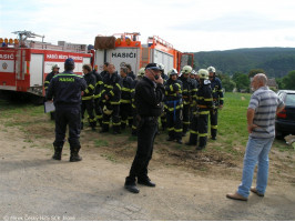 Taktické cvičení  Požár mokropeské školy 2009