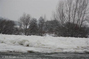 Ledy na řece 13.1.2010 15hodin