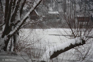 Ledy na řece 13.1.2010 15hodin