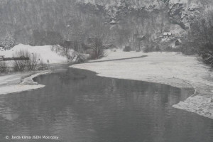 Ledy na řece 13.1.2010 15hodin