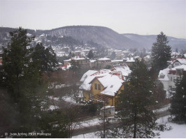 Odstranění sněhu na mateřské školce