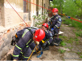 Závěrečné zkoušky lezecké skupiny