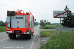 Likvidace následků povodně Troubky