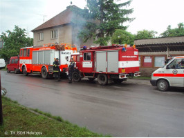 Likvidace následků povodně Troubky