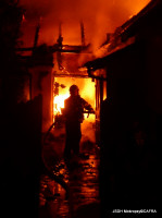 Požár domu a dílny Solopisky