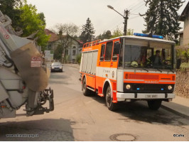 Ropná skvrna ulice Komenského