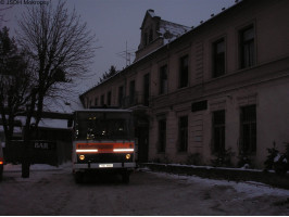Požár hotelu Kazín ulice Vrážská