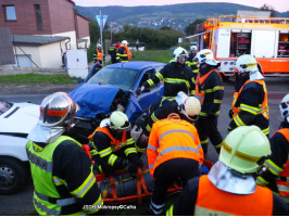 Dopraní nehoda 2x OA 115/II ulice Dobřichovická