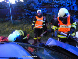 Dopraní nehoda 2x OA 115/II ulice Dobřichovická