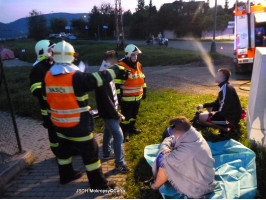 Dopraní nehoda 2x OA 115/II ulice Dobřichovická