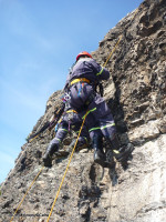 Výcvik lezců v Černolicích