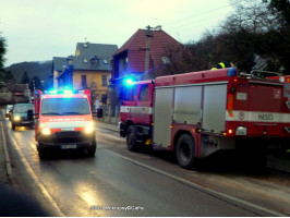 Olejová skvrna na komunikaci 115/II