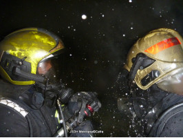 Výcvik v reálných podmínkách při požáru