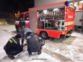 Zkoušky agregátů a pravidelné školení