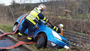 Dopravní nehoda OA ulice Pod Višňovkou