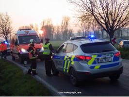 Dopravní nehoda 1xOA ulice Radotínská