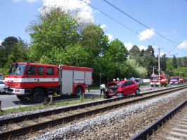 DN 1 x OA v kolejišti ulice Dr.Janského