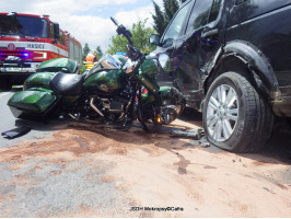 DN OA vs motocykl Dobřichovice