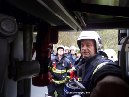Zaškolení hasičů na CAS 30 Scania