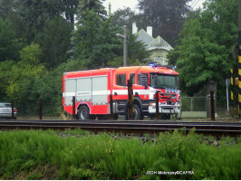 Zásahy spojené s přívalovým deštěm k.ú. Černošice