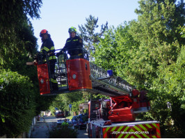 Likvidace následků deště k.ú. Černošice